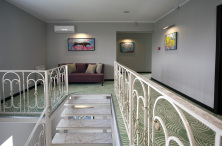 The second floor of the hotel