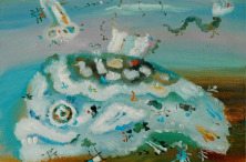 «Странная Рыба», 2009. Холст, масло. 45×50