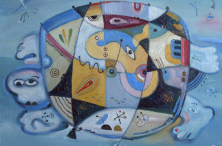«Морская Черепаха», 2007. Холст, масло. 50×60